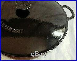 Le Creuset Signature Onyx Black Soup Pot Cast Iron 7.5 QT #32