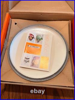 Le Creuset Signature Round Dutch Oven 3.5 Qt 22cm White Enameled Cast Iron NEW