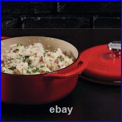 Le Creuset Style 7.5QT Enameled Cast Iron Signature Round Dutch Oven Brand New