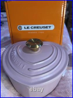 Le Creuset Sugar Pink Heart Casserole 2 Qt