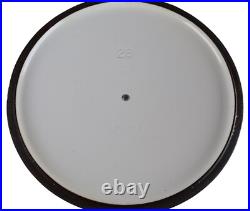 Le Creuset White Enameled Cast Iron Dutch Oven 5.5 Qt with Lid Classic Cookware