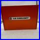 Le Creuset White Enameled Cast Iron Skillet 9 Inch With Box