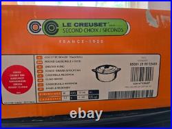 Le Creuset cast iron cookware set, New never used, made in France