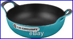 Le Creuset of America Enameled Cast Iron Balti Dish, 3-Quart, Caribbean