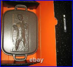 Le Creuset x STAR WARS HAN SOLO CARBONITE Roaster Spatulas & Ice Mold New