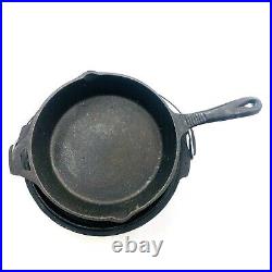 Lewis & Clark 859007, Cast Iron Dutch Oven Flat Grill, Skillet with Steel Grub Box