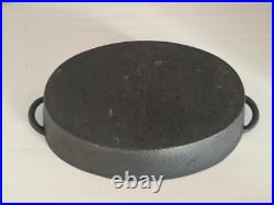 Little Cast iron Roaster Cooking pot Puppet kitchen mold antique rare