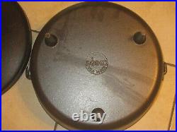 Lodge 14 Camping Dutch Oven Cast Iron Pot