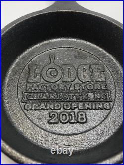 Lodge 2018 Factory Store Opening Charlotte North Carolina Cast Iron Skillet Mini