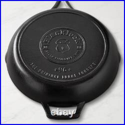 Lodge Blacklock Triple Seasoned Cast Iron Skillet Set of 2 Frying Pans