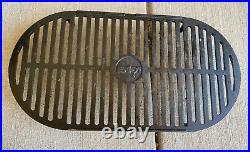 Lodge Cast Iron #410 Hibachi Style Charcoal Burning Portable Sportsman's Grill