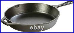 Lodge Cast Iron 5-Piece Set, Pre-Seasoned Skillets, Griddle & Dutch Oven
