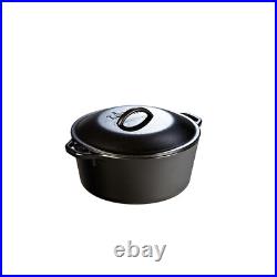 Lodge Cast Iron 5 Quart Seasoned Dutch Oven