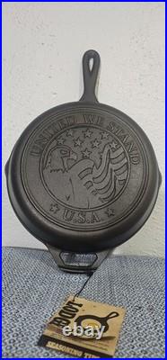 Lodge Cast Iron Skillet United We Stand