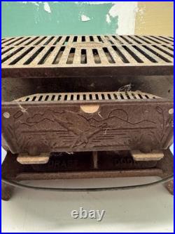 Lodge Cast Iron Sportsman Grill Wildlife Duck Series USA Made