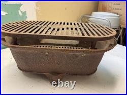 Lodge Cast Iron Sportsman Grill Wildlife Duck Series USA Made