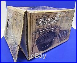 Lodge Co. Lewis & Clark Cast Iron Camp Oven Commemorative 8 Quart 12 Diameter