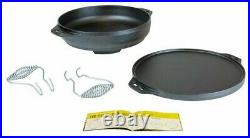 Lodge Cook-it-All 14 Cast Iron Cookware Set