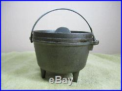 Lodge Discontinued HTF 5 Cast Iron Camp Oven Dutch Oven 5CO