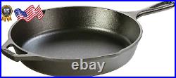 Lodge Seasoned Cast Iron 5 Piece Bundle. 10.5 Griddle 8 Skillet Dutch Oven