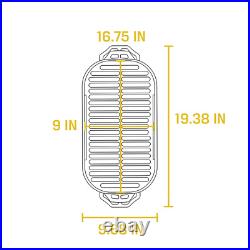 Lodge Sportsman's Pro Cast Iron Grill Free Shipping