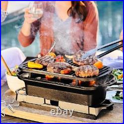 Lodge Sportsman's Pro Hibachi-Style Cast Iron Grill