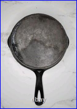 Lot of 9 Vintage Cast Iron Skillets & Griddle Pans Unmarked & Nexgrill Resto