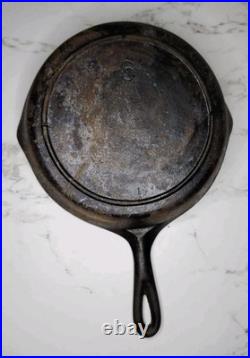Lot of 9 Vintage Cast Iron Skillets & Griddle Pans Unmarked & Nexgrill Resto