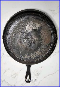 Lot of 9 Vintage Cast Iron Skillets & Griddle Pans Unmarked & Nexgrill Resto