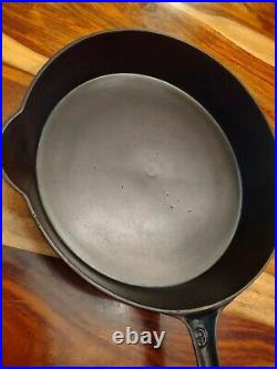 MARIETTA PA Cast Iron Skillet No. 9, Heat Ring, Fully Restored, Gate Mark