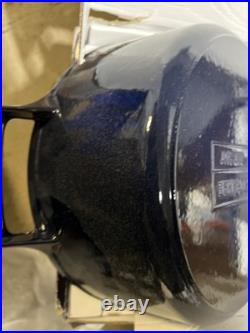 Made. In CookWare Dutch Oven 5.5 Qt Blue Enameled Cast Iron -Open Box/ Box Damage