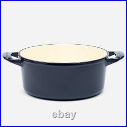 Made In Cookware Dutch Oven 5.5 Quart Enameled Cast Iron (Blue)