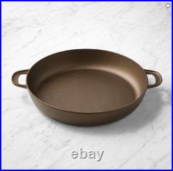 Made In Seasoned Cast Iron Skillet 14 Double Handle Heavy Duty Frying Pan