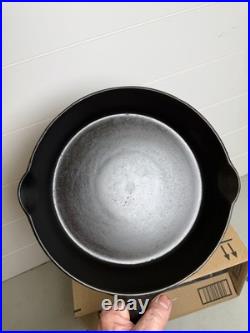Marion Cast Iron #8 Cast Iron Skillet with ERIE Ghost Mark In Top Casting