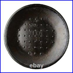 Martin Hamburger Logo #8 Cast Iron Dutch Oven Self Basting Lid, 10 1/4 Inch