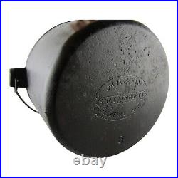 Martin Hamburger Logo #8 Cast Iron Dutch Oven Self Basting Lid, 10 1/4 Inch