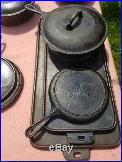 Martin Stove & Range Cast Iron Collection Very Nice Rare Items