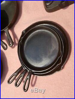 Martin Stove & Range Co Cast Iron Collection Skillet LID Griddle Toy Dutch Oven