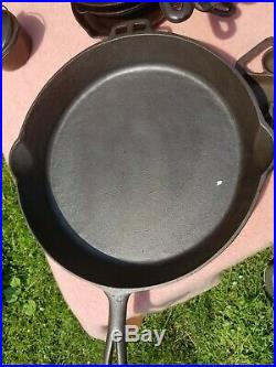 Martin Stove & Range Co Cast Iron Collection Skillet LID Griddle Toy Dutch Oven