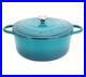 MegaChef 6.35 Qt. Cast Iron Dutch Oven with SelfBasting Lid