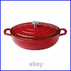 Member's Mark 5-Piece Enamel Cast Iron Set (Assorted Colors)