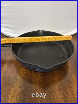 Mi-Pet Vintage Cast Iron Skillet Pan Western Foundry Co Chicago #8