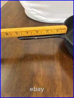 Mi-Pet Vintage Cast Iron Skillet Pan Western Foundry Co Chicago #8