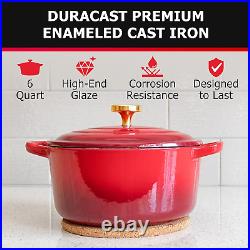 Mueller Duracast 6 Quart Enameled Cast Iron Dutch Oven The Ultimate Heavy-Duty