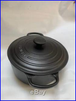 NEW Authentic Le Creuset Signature 7.25 Qt Round Licorice Black Dutch Oven