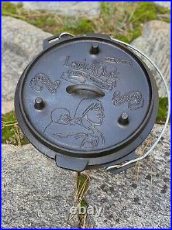 NEW Cast Iron Camp Dutch Oven Lewis & Clark Corps Of Discovery 5 Qt Camp Chef