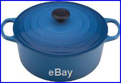 NEW IN BOX LE CREUSET 7.25 QUART MARSEILLE ROUND DUTCH OVEN With LID