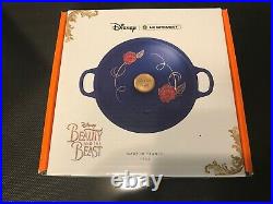 NEW LE CREUSET Special Edition Disney Beauty and the Beast Soup Pot Cast Iron