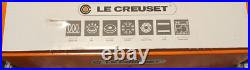 NEW Le Creuset 2.25 Qt Blue Round Dutch Oven 10.25 Enamel Cast Iron Pot Lid Fra