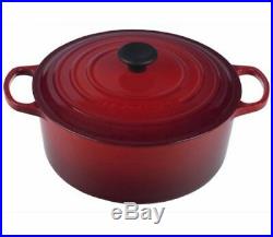 NEW Le Creuset Signature Cherry 7.25 Quart Round Dutch Oven, Model LS2501-2867